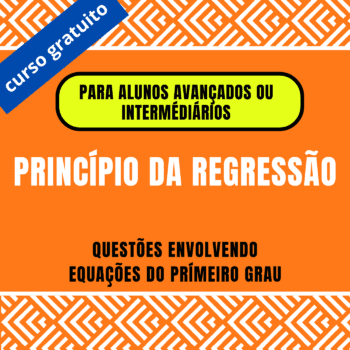 princípio da reversão ou Princípio da regressão